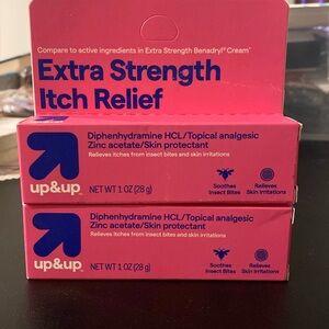2 extra strength itch relief 1oz each